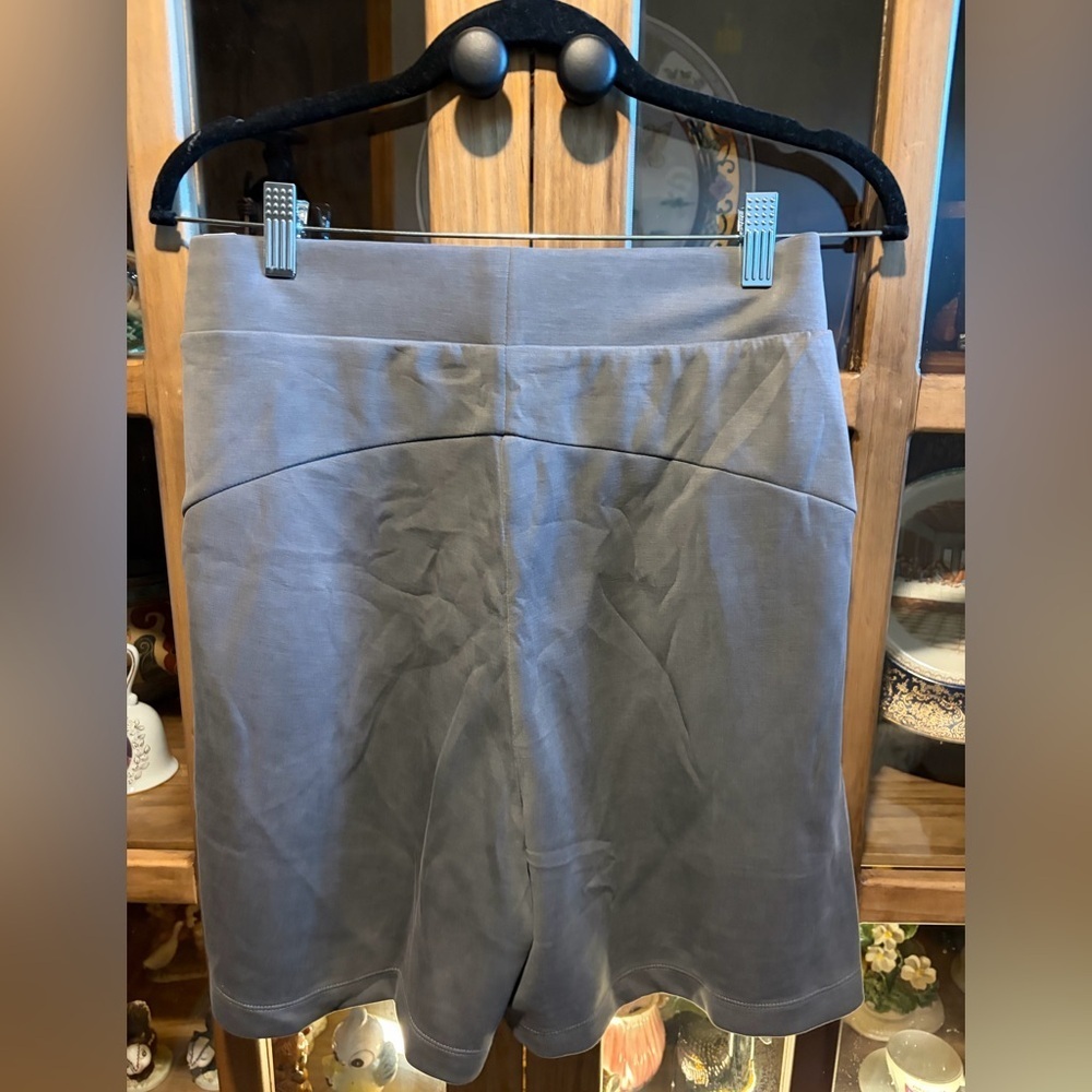 Ododos Modal Soft Wide Leg Shorts High Waist Size Medium NWT Women's Deep Gray - Picture 9 of 9